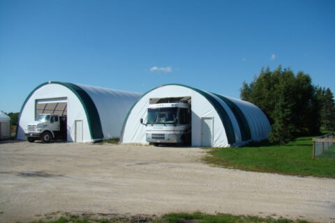 vehicle storage machine shed