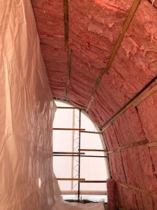 fabric building insulation fibreglass