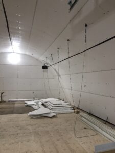 hockey rink shelter insulation
