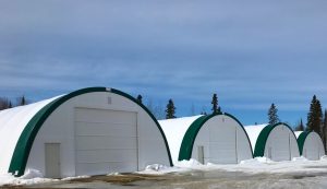 remote mining jobsite building