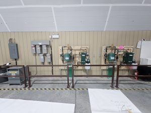 fabric building floor heat system