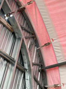 fabric building replacement cover