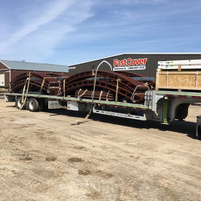 fabric building transport