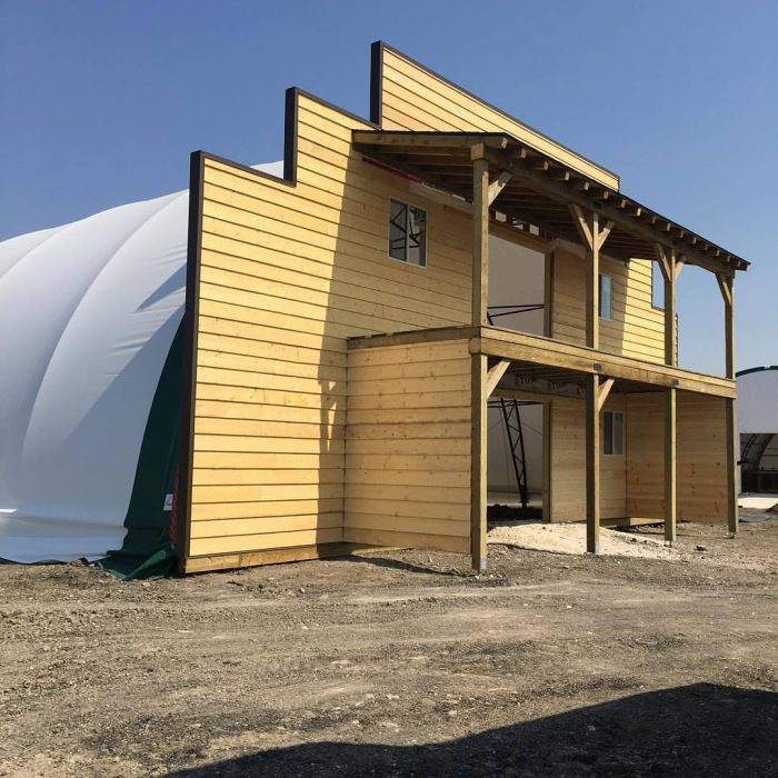 recreation fabric building