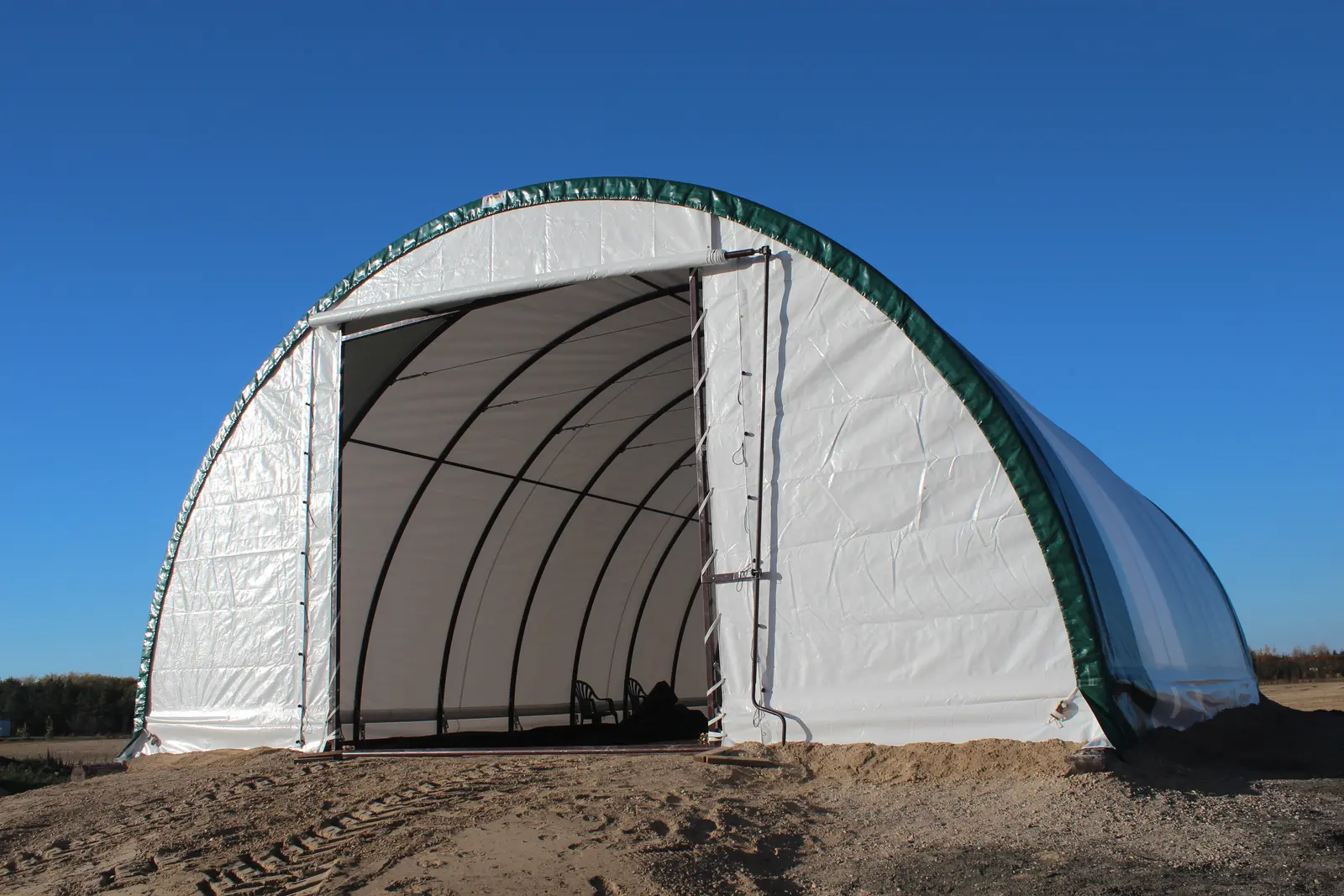 30' fabric building