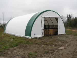 30' fabric shelter