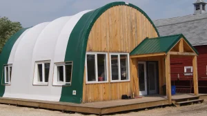 24' canvas building