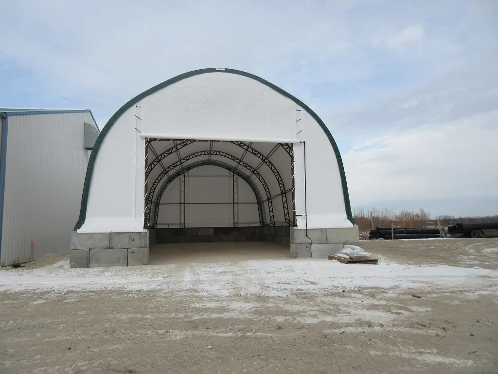 32' coverall sand storage